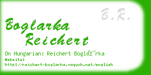 boglarka reichert business card